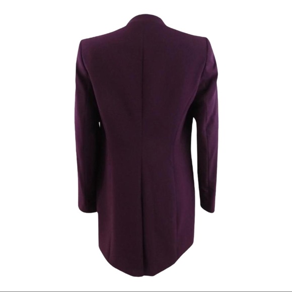 NWT CALVIN KLEIN | Open-Front Collarless Blazer - Picture 3 of 3